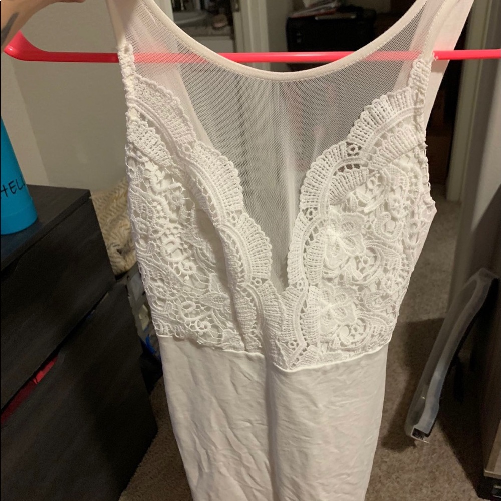 White dress